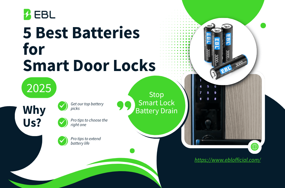 5 Best Batteries for Smart Door Locks in 2025
