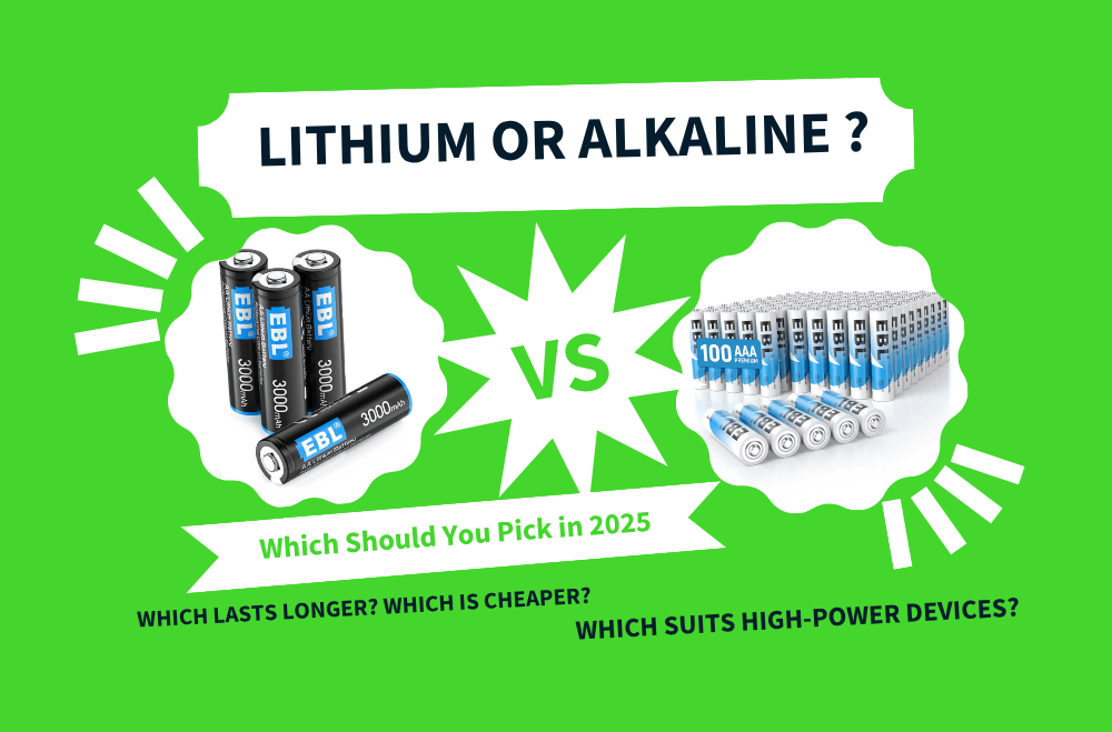 Lithium vs Alkaline Batteries: Which Should You Pick in 2025