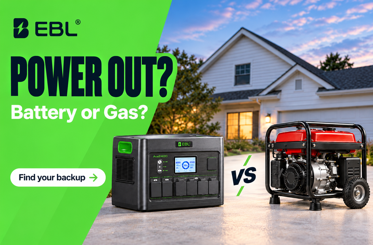 Portable Power Station vs Generator: Which Backup Power Solution Is Better?