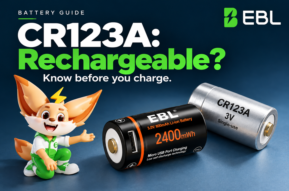 Are CR123A Batteries Rechargeable? What to Check Before You Buy