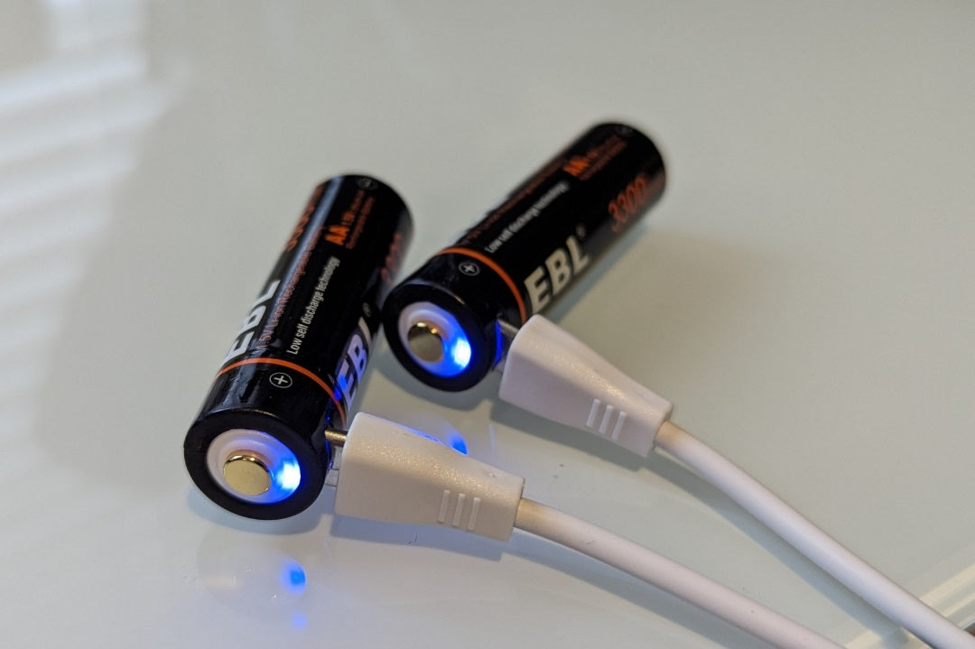USB aa rechargeable batteries