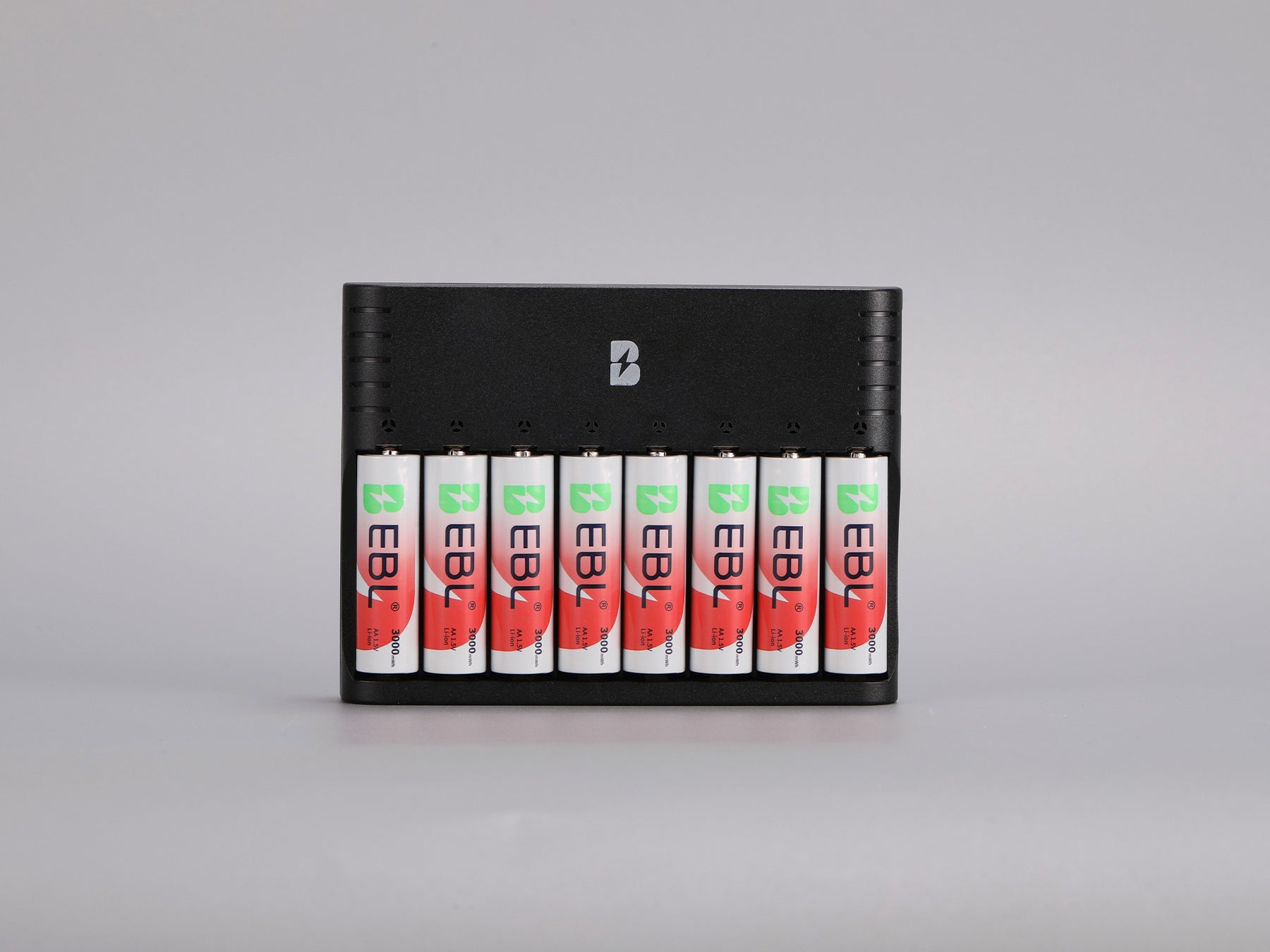 EBL Rechargeable Lithium AA Batteries with Universal Battery Charger