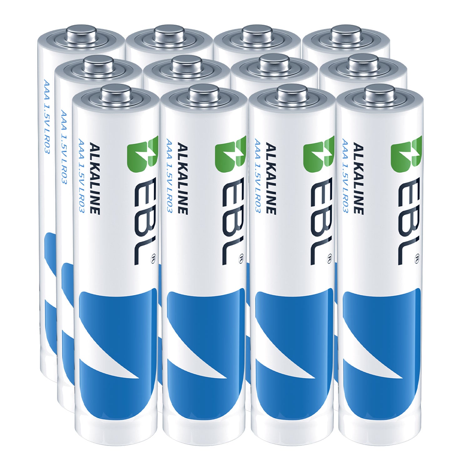 EBL AAA Batteries, 1.5V Alkaline Triple A Batteries