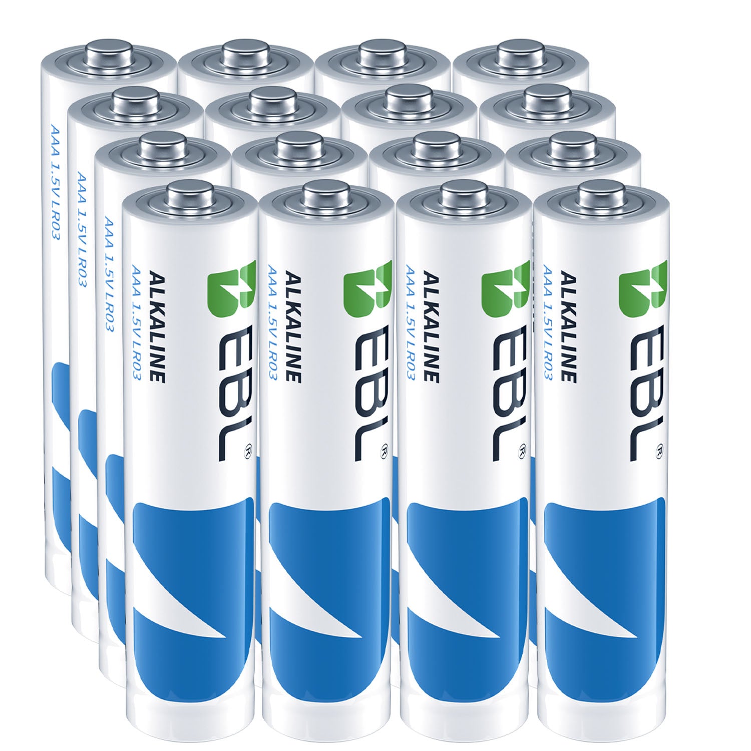 EBL AAA Batteries, 1.5V Alkaline Triple A Batteries