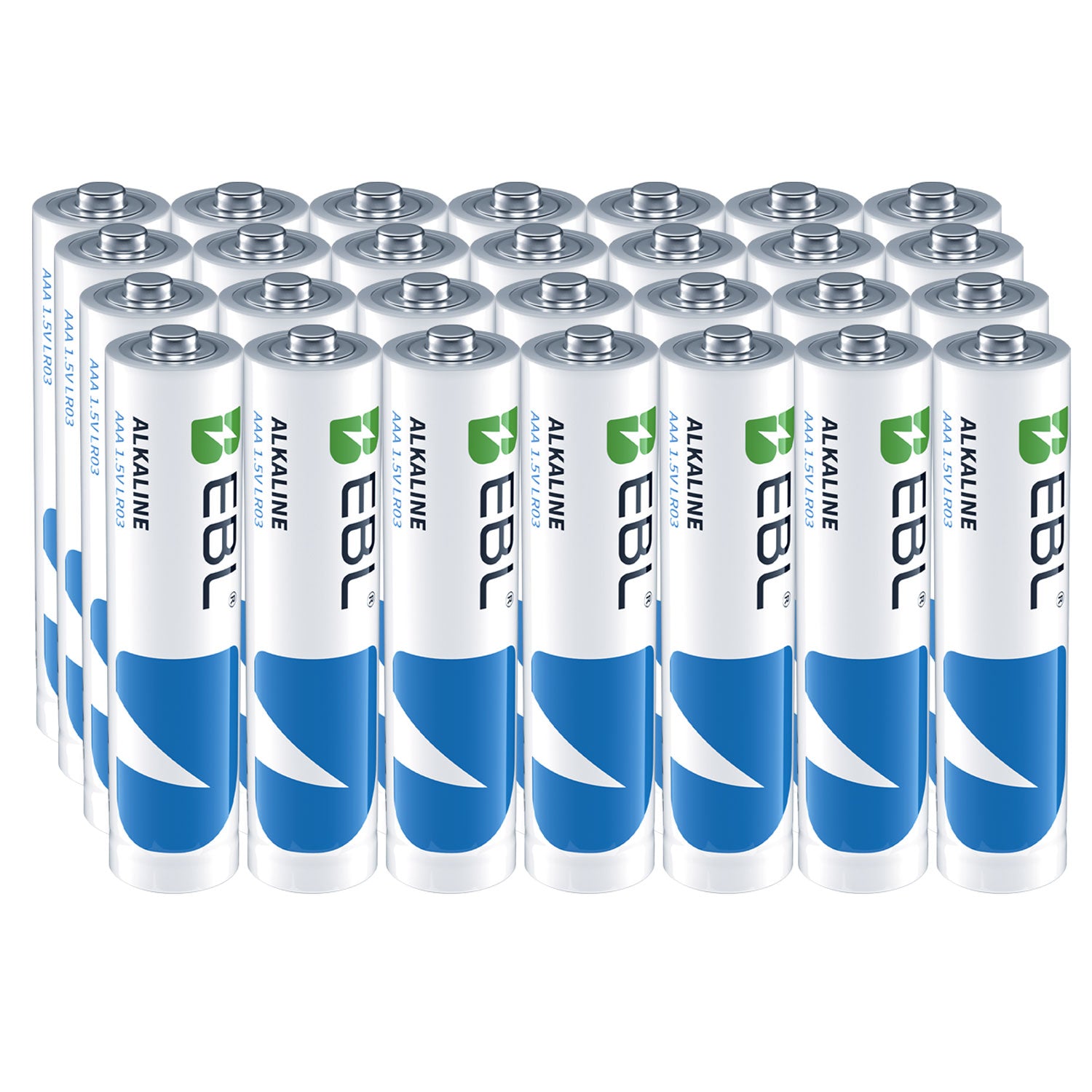EBL AAA Batteries, 1.5V Alkaline Triple A Batteries