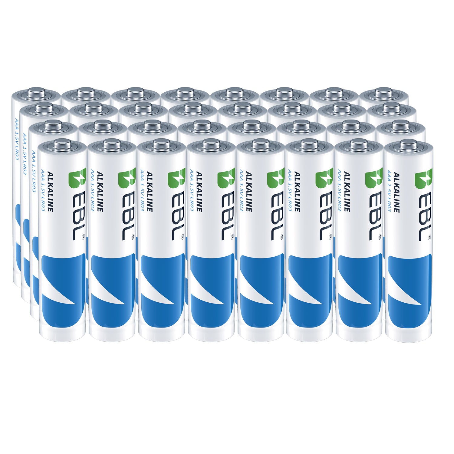 EBL AAA Batteries, 1.5V Alkaline Triple A Batteries