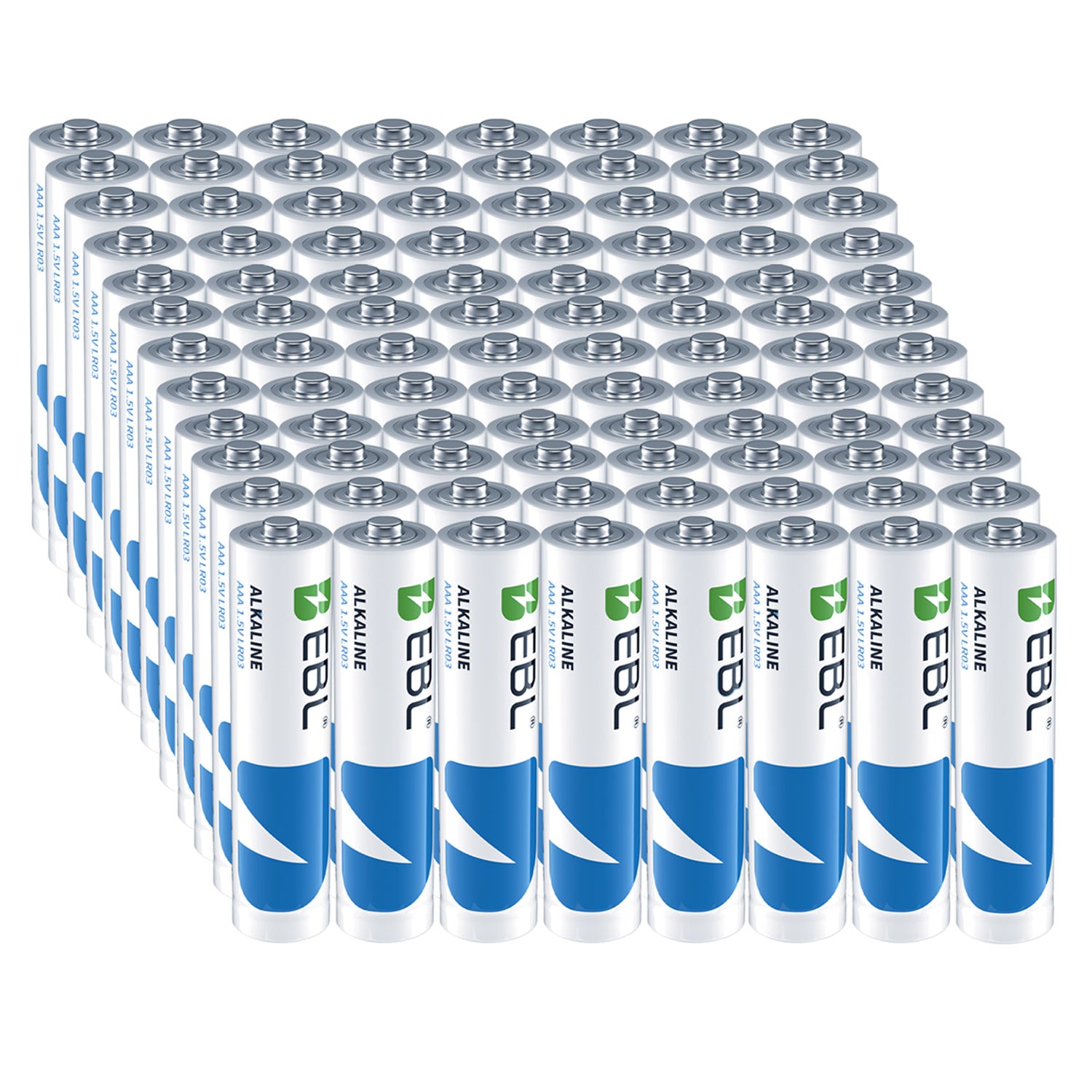 EBL AAA Batteries, 1.5V Alkaline Triple A Batteries
