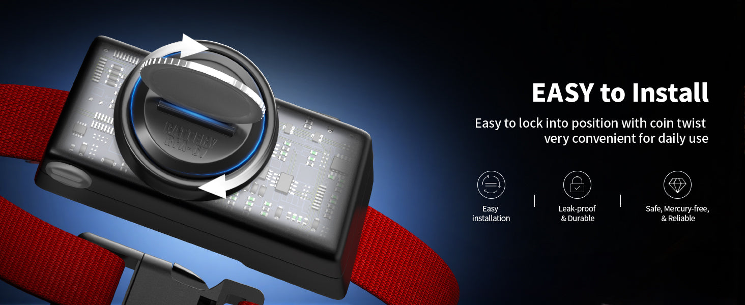 EBL RFA-67 6 Volt Pet Collar Replacement Batteries