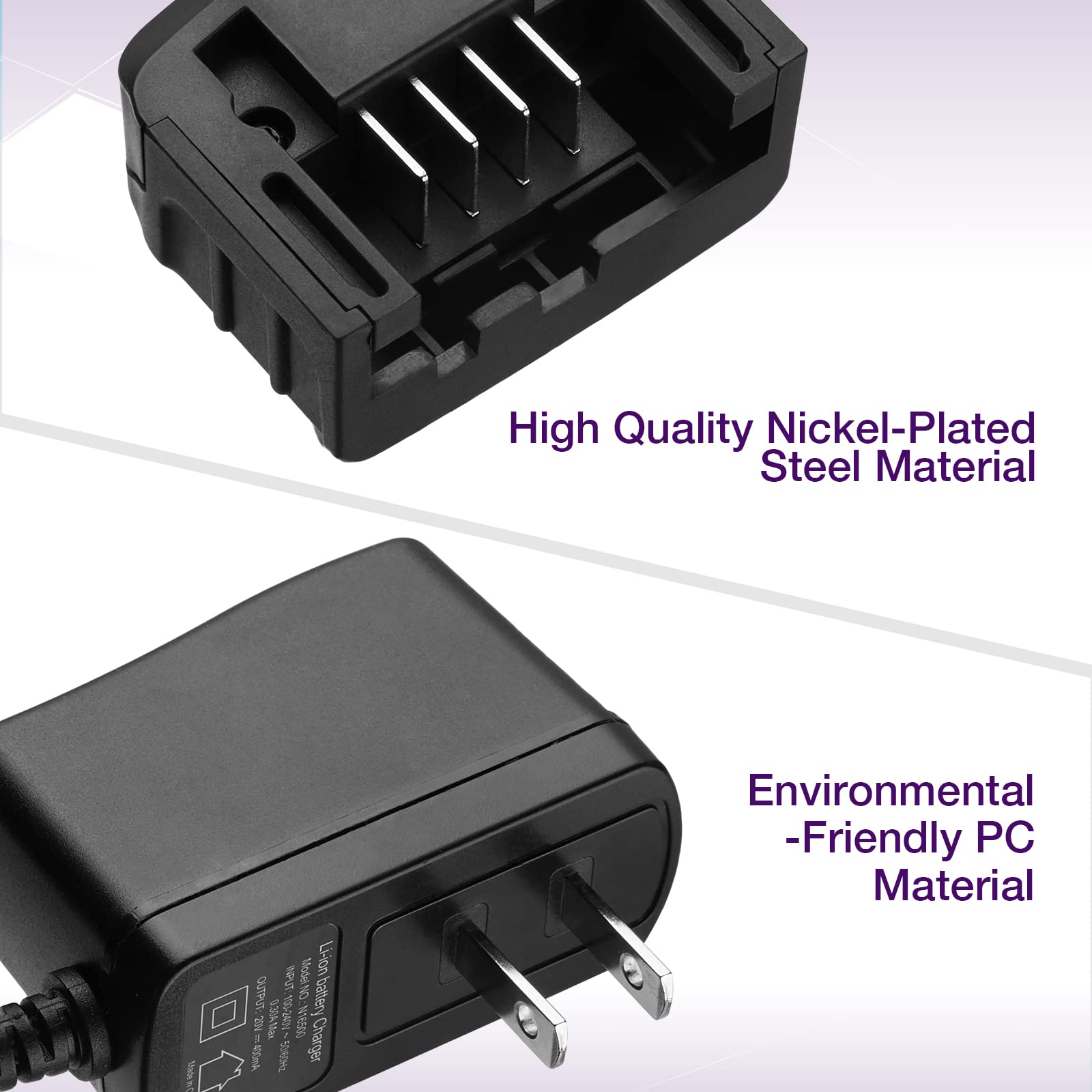 LCS1620 Replacement Charger for Black & Decker Battery