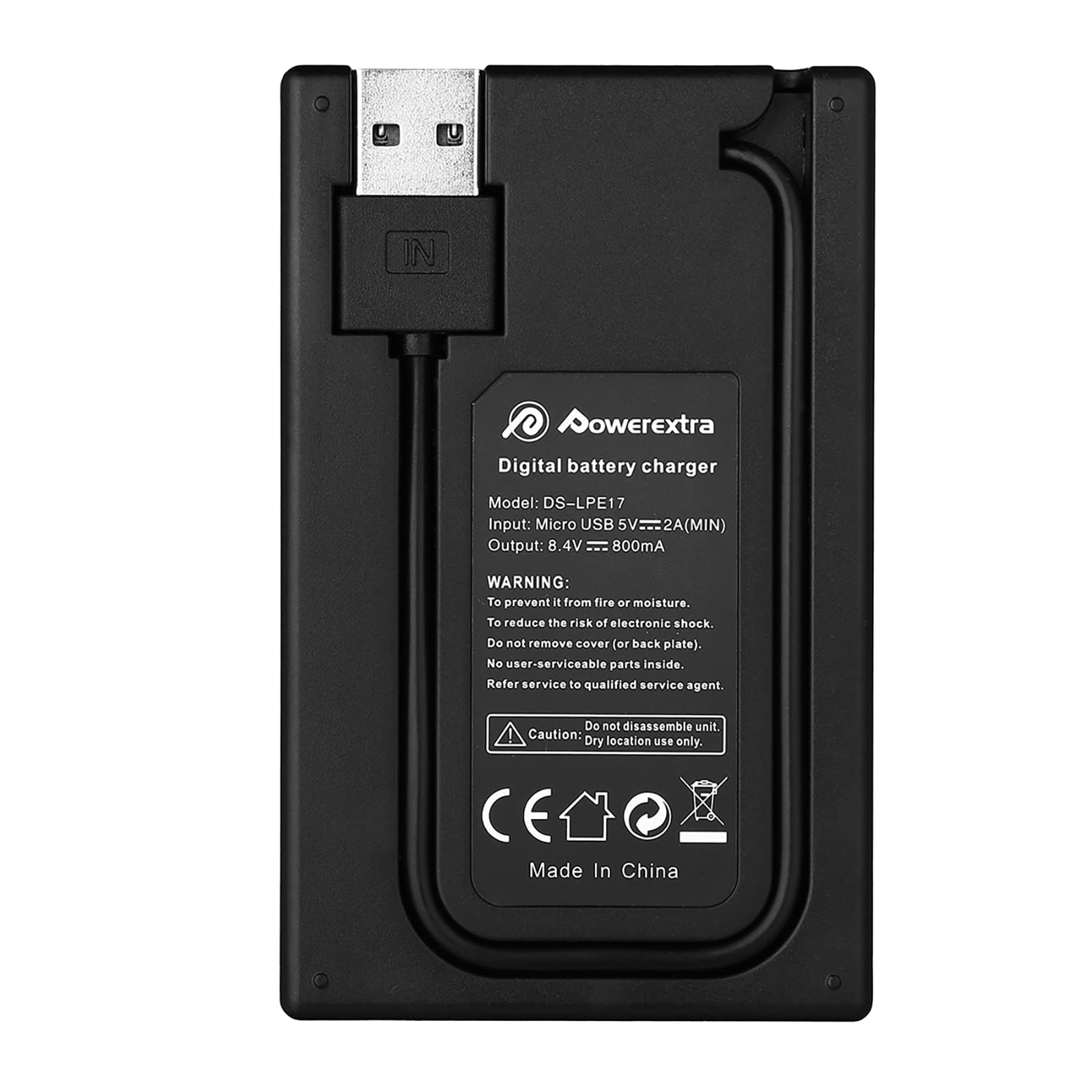 Replacement Batteries with USB Charger for Canon LP-E17