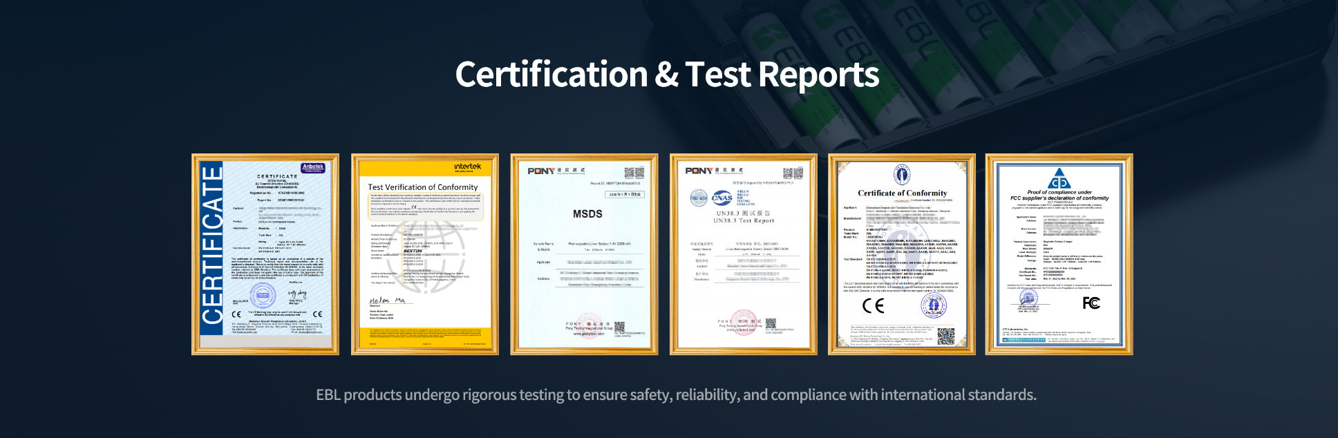 EBL Certification_Test_Reports