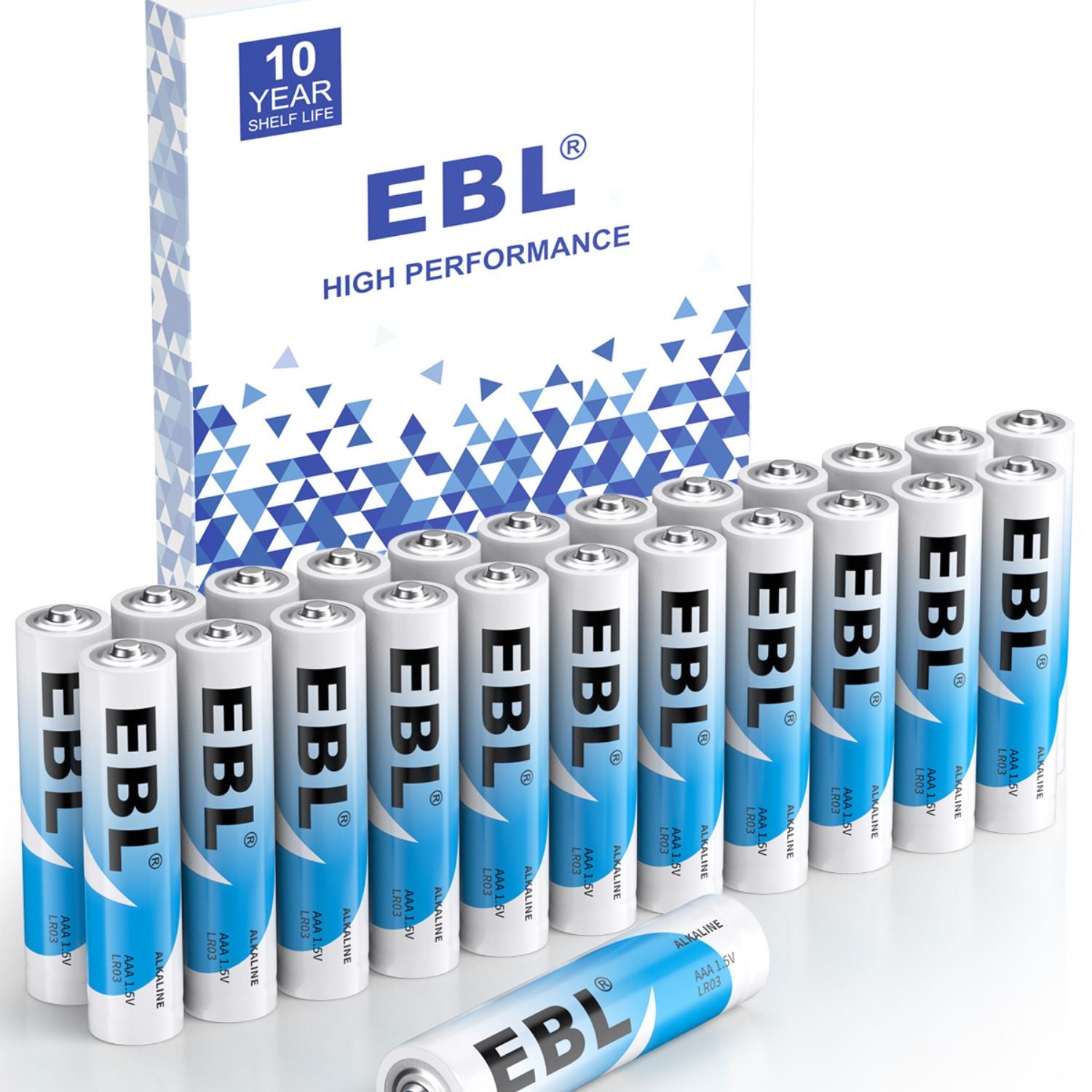 EBL 24 Pack AAA Alkaline Batteries