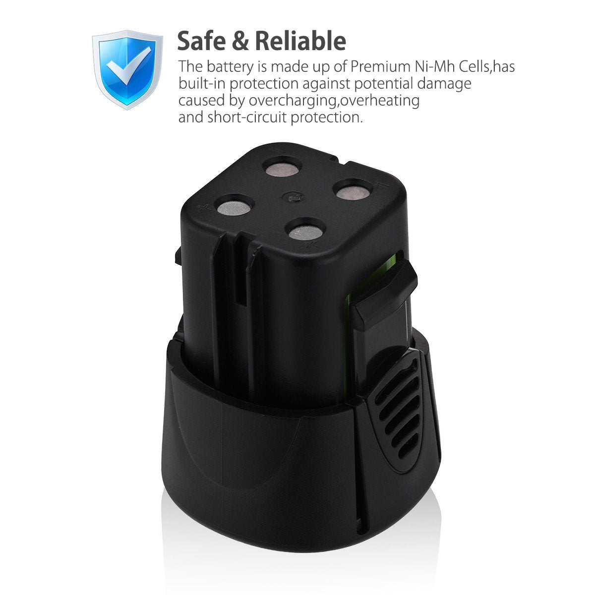 Replacement 4.8V 3000mAh Battery for Dremel 7300-N/8 7300-PT