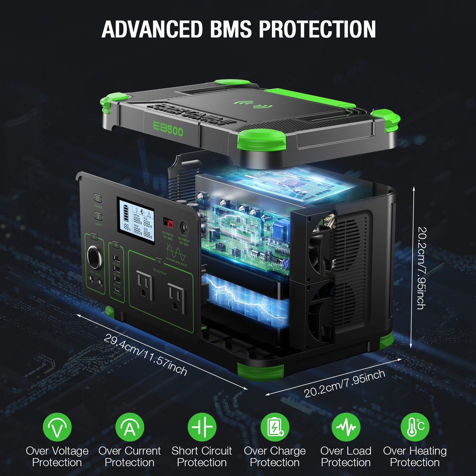 EBL Portable Power Station 500W