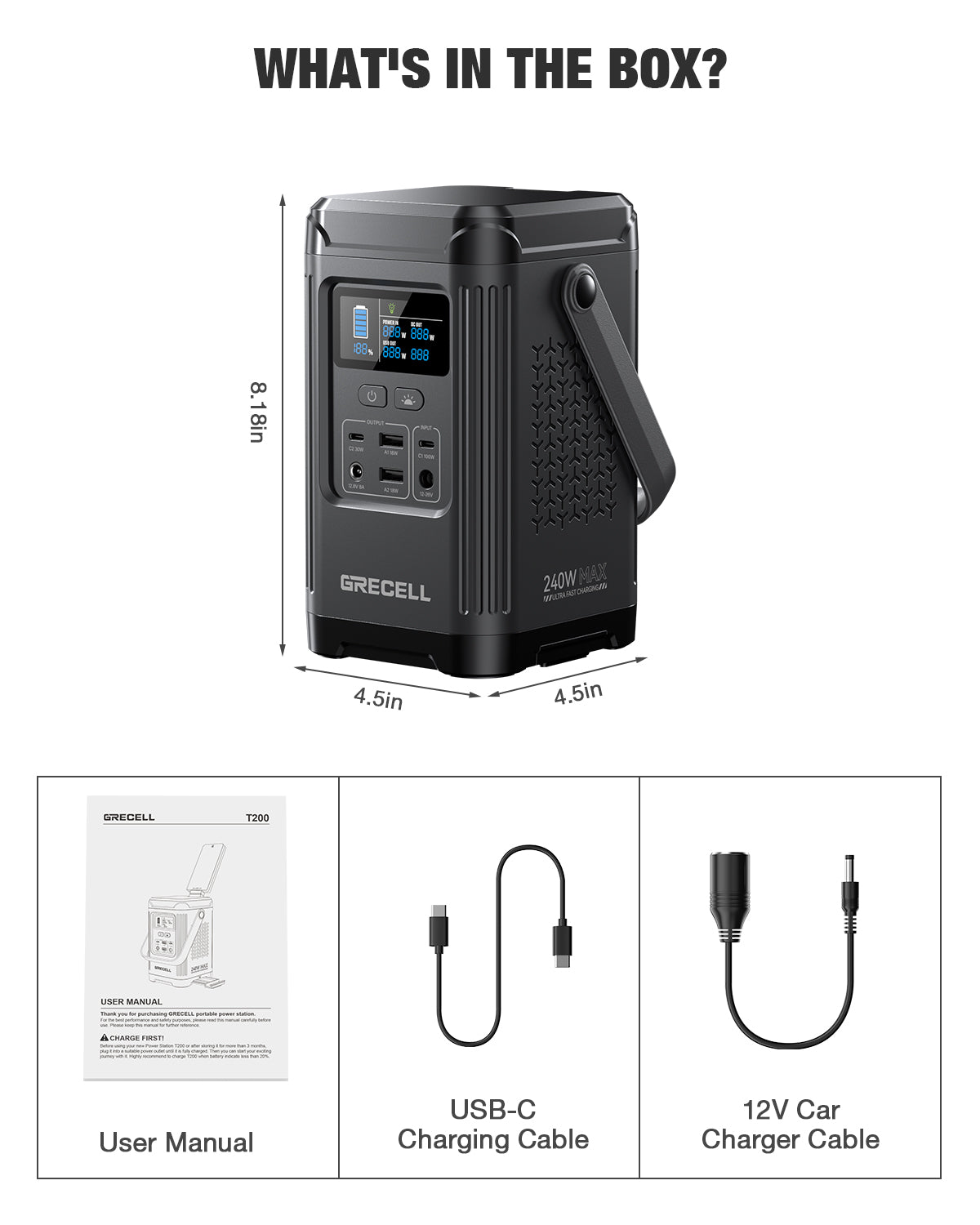Portable Power Station 240W