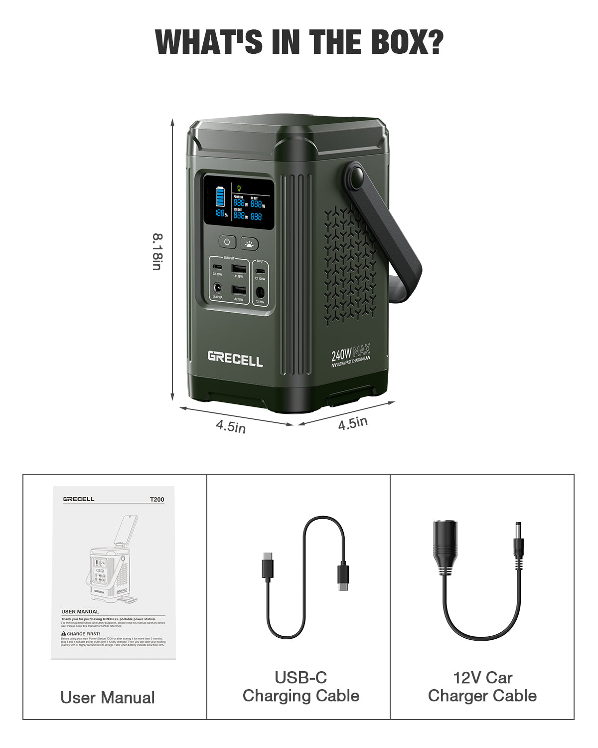 Portable Power Station 240W