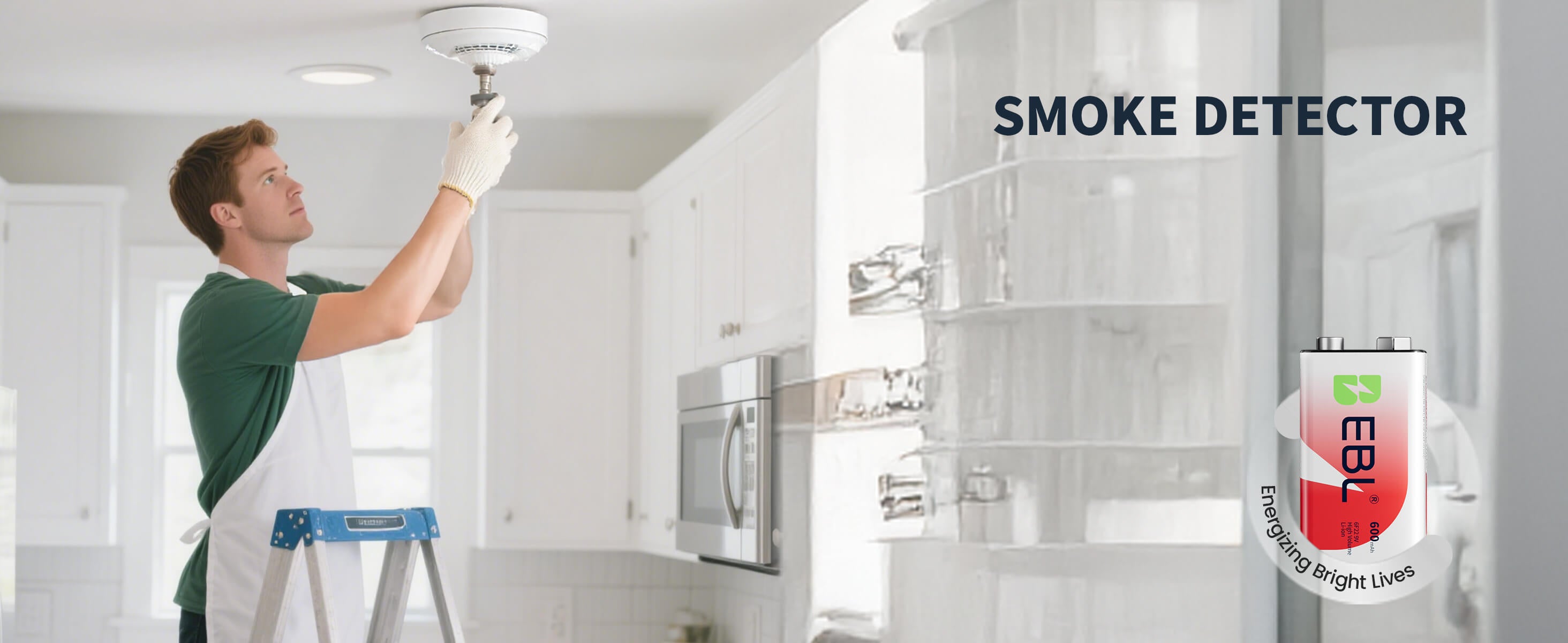 EBL 9V Li-ion Rechargeable Batteries with 6F22 9V Battery Charger