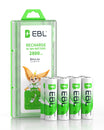 EBL AA Ni-MH Rechargeable Batteries 2800mAh