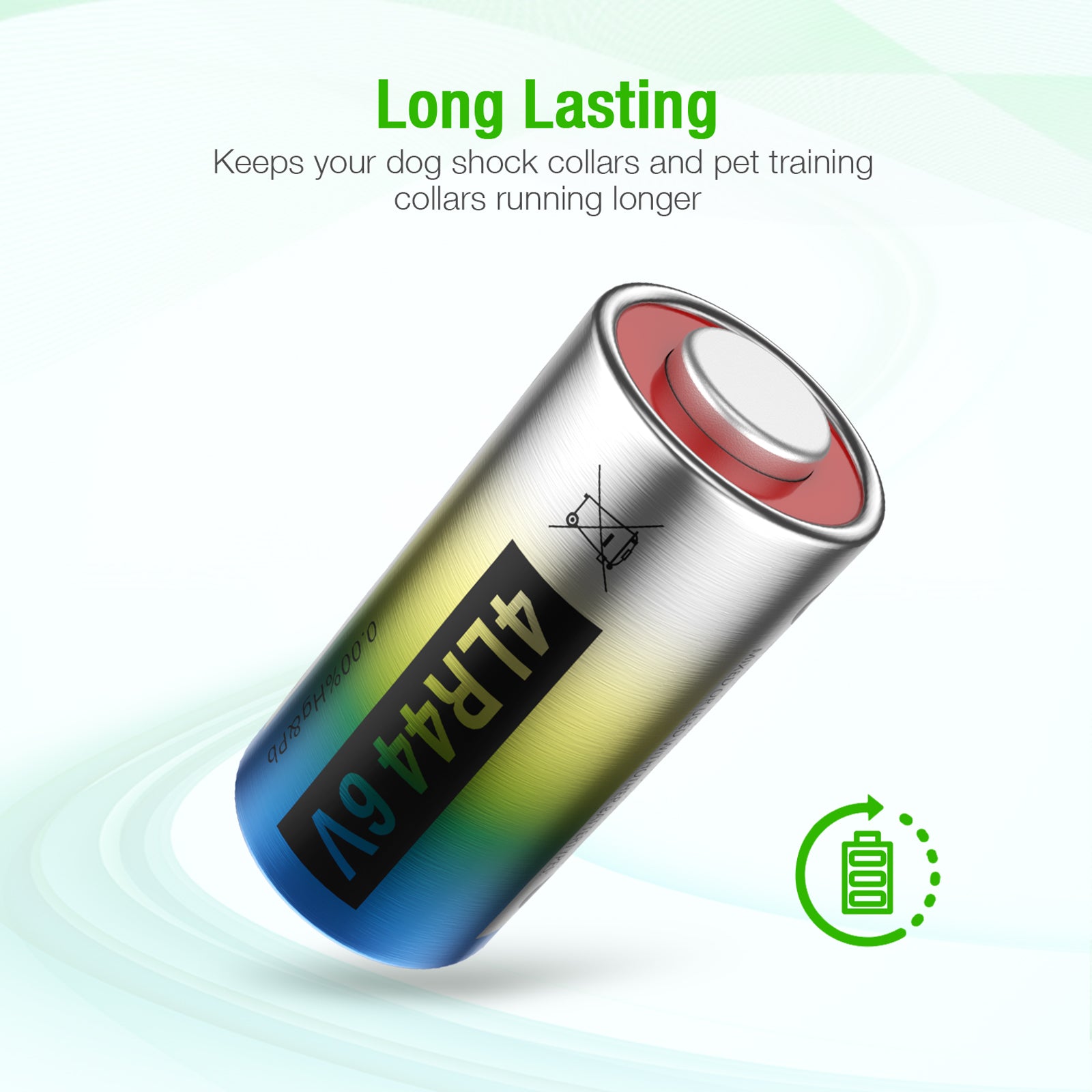 EBL 4LR44 6V Alkaline Batteries for Dog Collars