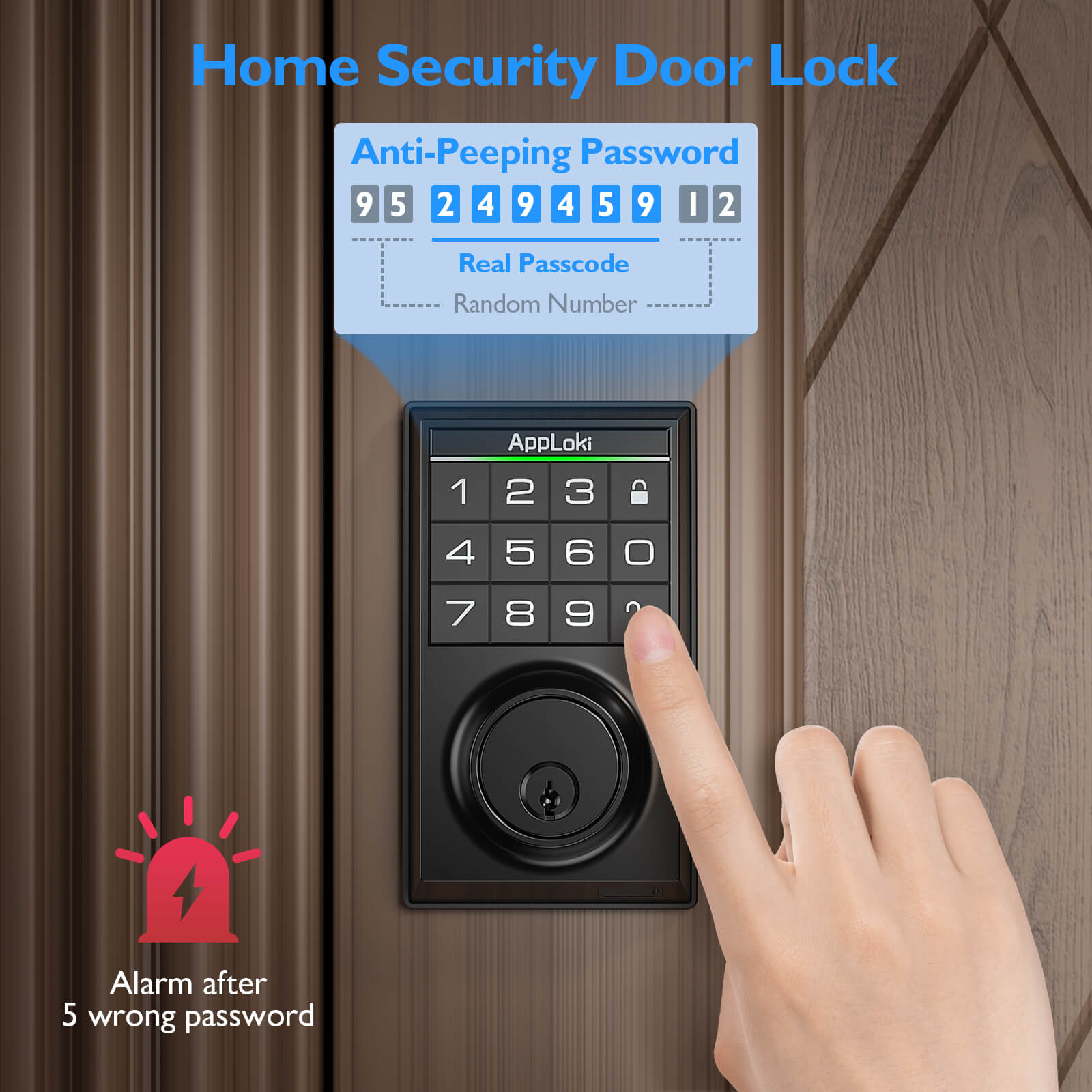 💥Clearance Sale & Free Delivery! 🚚 Aibocn Keyless Door Lock