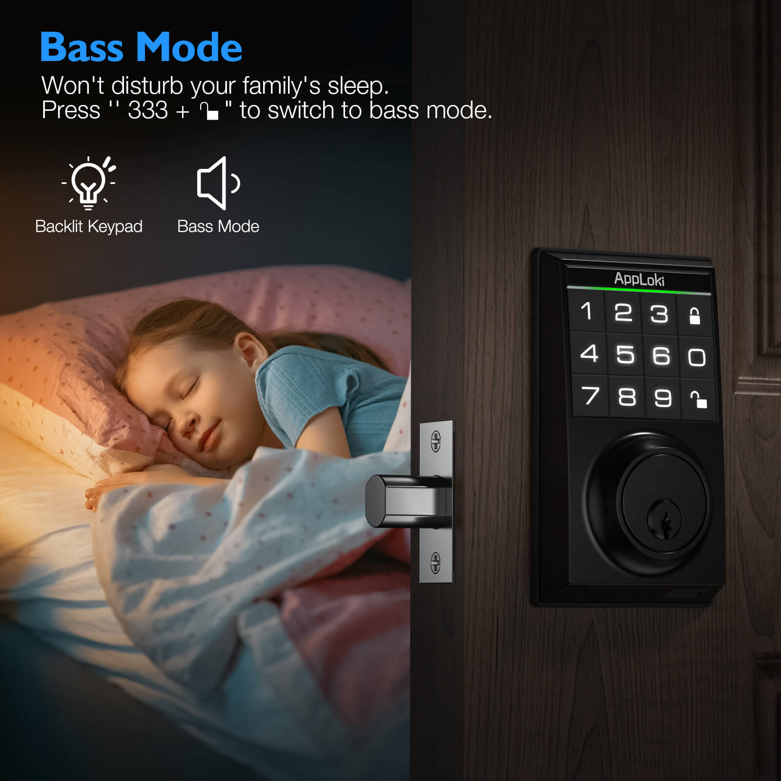 💥Clearance Sale & Free Delivery! 🚚 Aibocn Keyless Door Lock