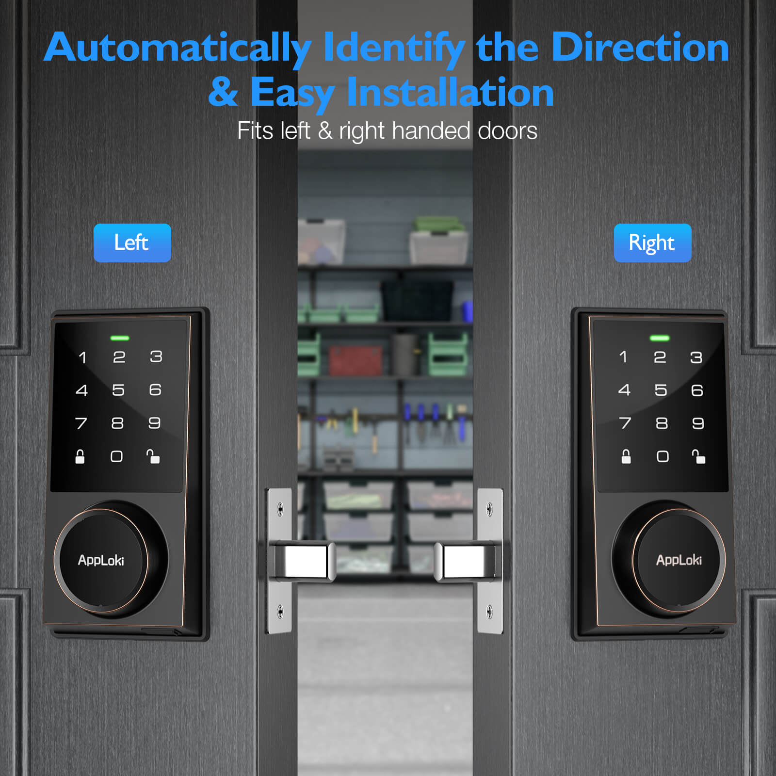 💥Clearance Sale & Free Delivery! 🚚 Aibocn Keyless Door Lock
