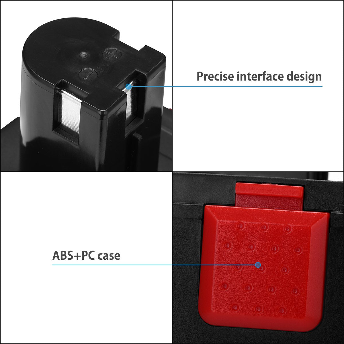 2Pack 12V Replacement Battery for Lincoln Grease Guns 12V