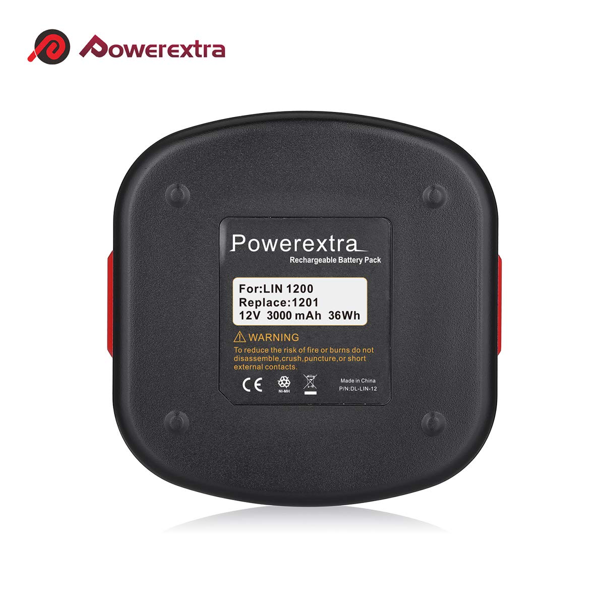 12V Replacement Battery Compatible with Lincoln Grease Guns