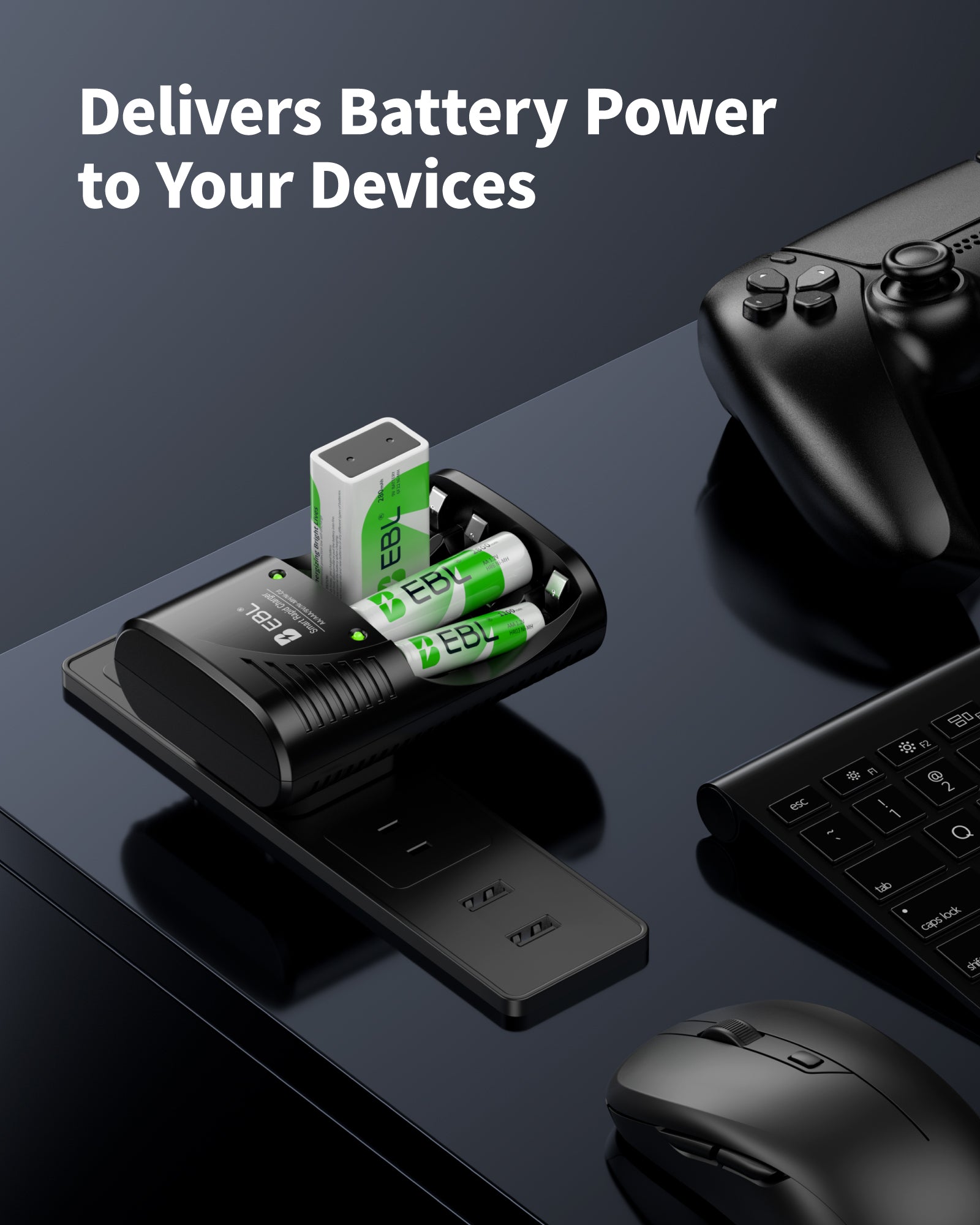 EBL Smart Rapid Battery Charger - EBLOfficial