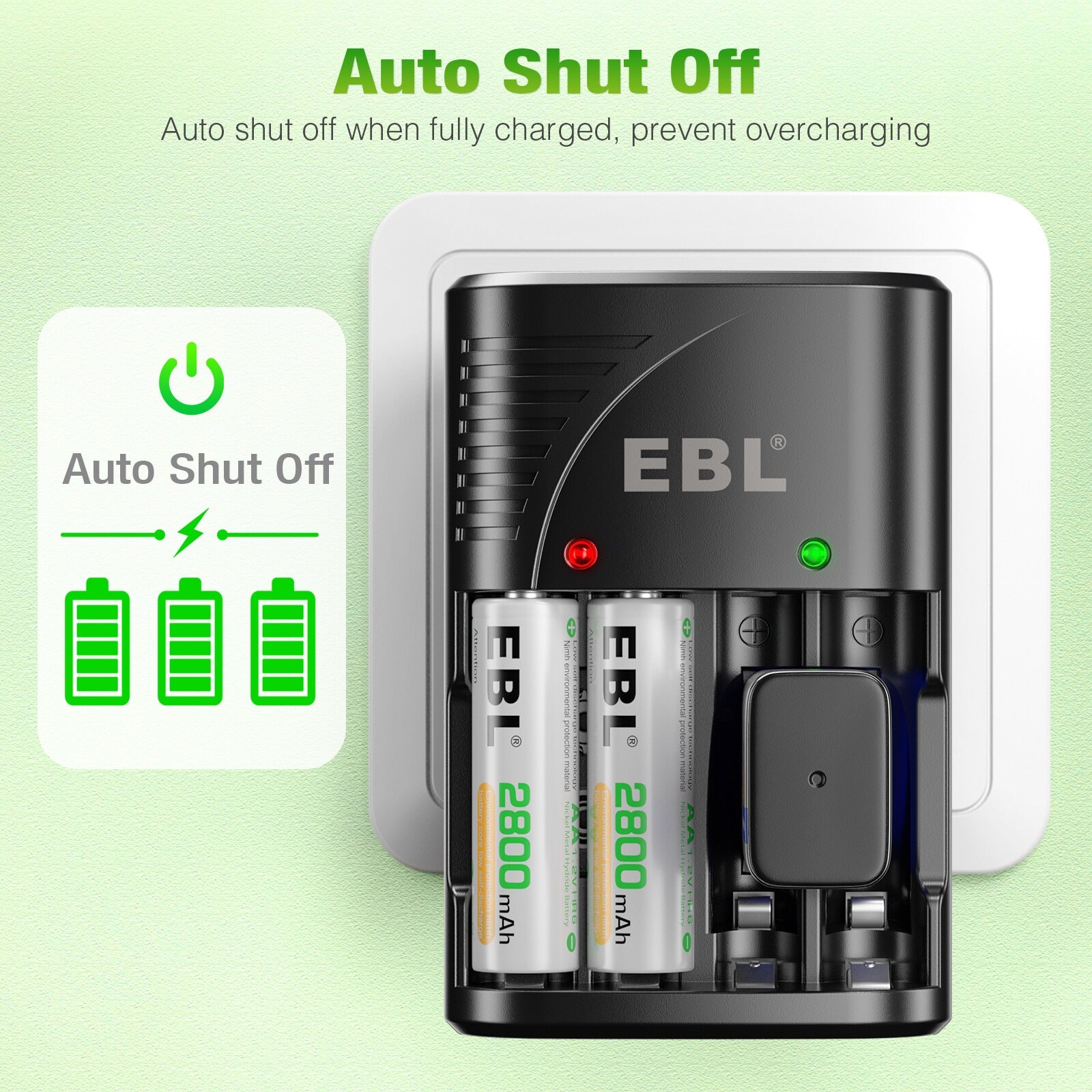 EBL Smart Rapid Battery Charger - EBLOfficial