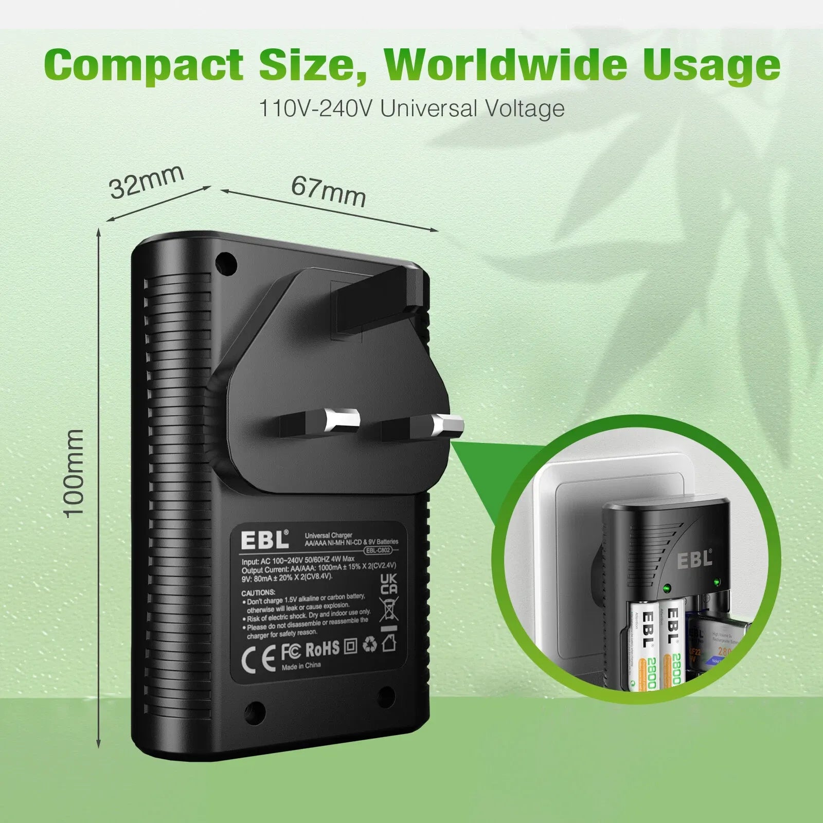 EBL Smart Rapid Battery Charger - EBLOfficial