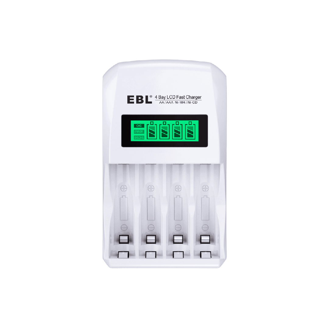 EBL Smart Individual AA AAA Ni-MH Ni-CD Battery Charger