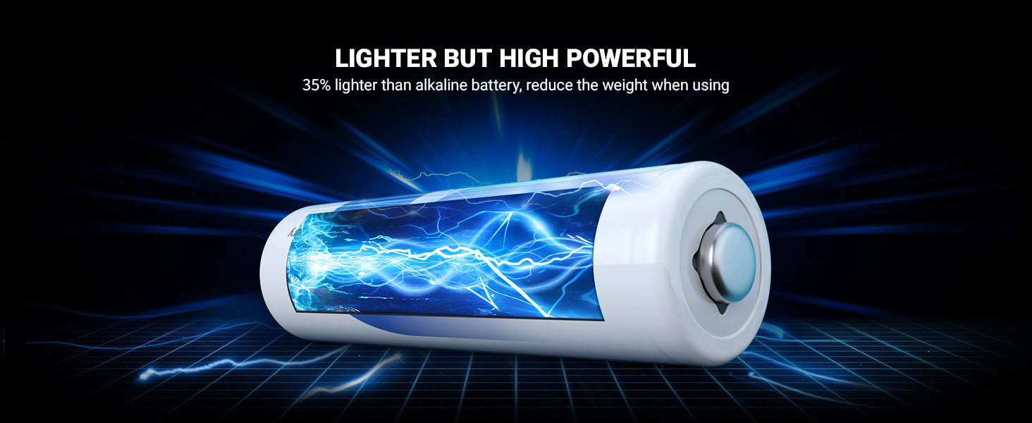 EBL 3700mAh AA Lithium Batteries 1.5V Non-Rechargeable