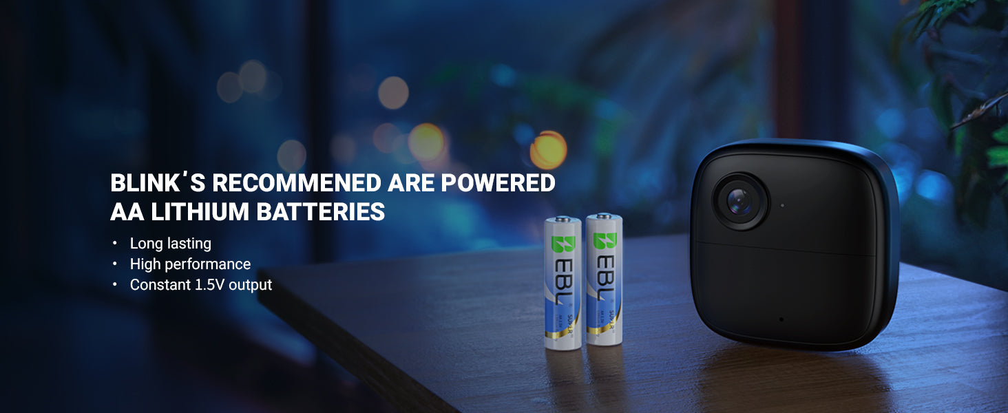 EBL 3700mAh AA Lithium Batteries 1.5V Non-Rechargeable