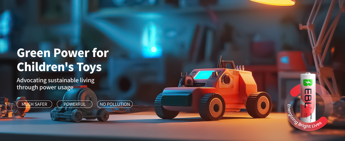 EBL 1.5V Lithium AA Rechargeable Batteries