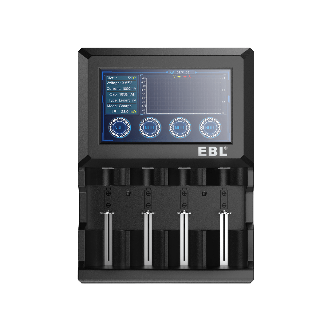 EBL TC-X Pro Touch LCD Universal Battery Charger