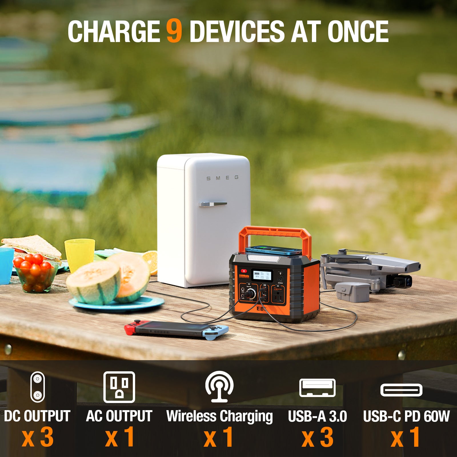 EBL Portable Power Station 300W