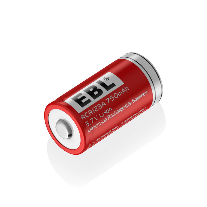 EBL RCR123A 750mAh 3.7v Li-ion Battery - EBLOfficial