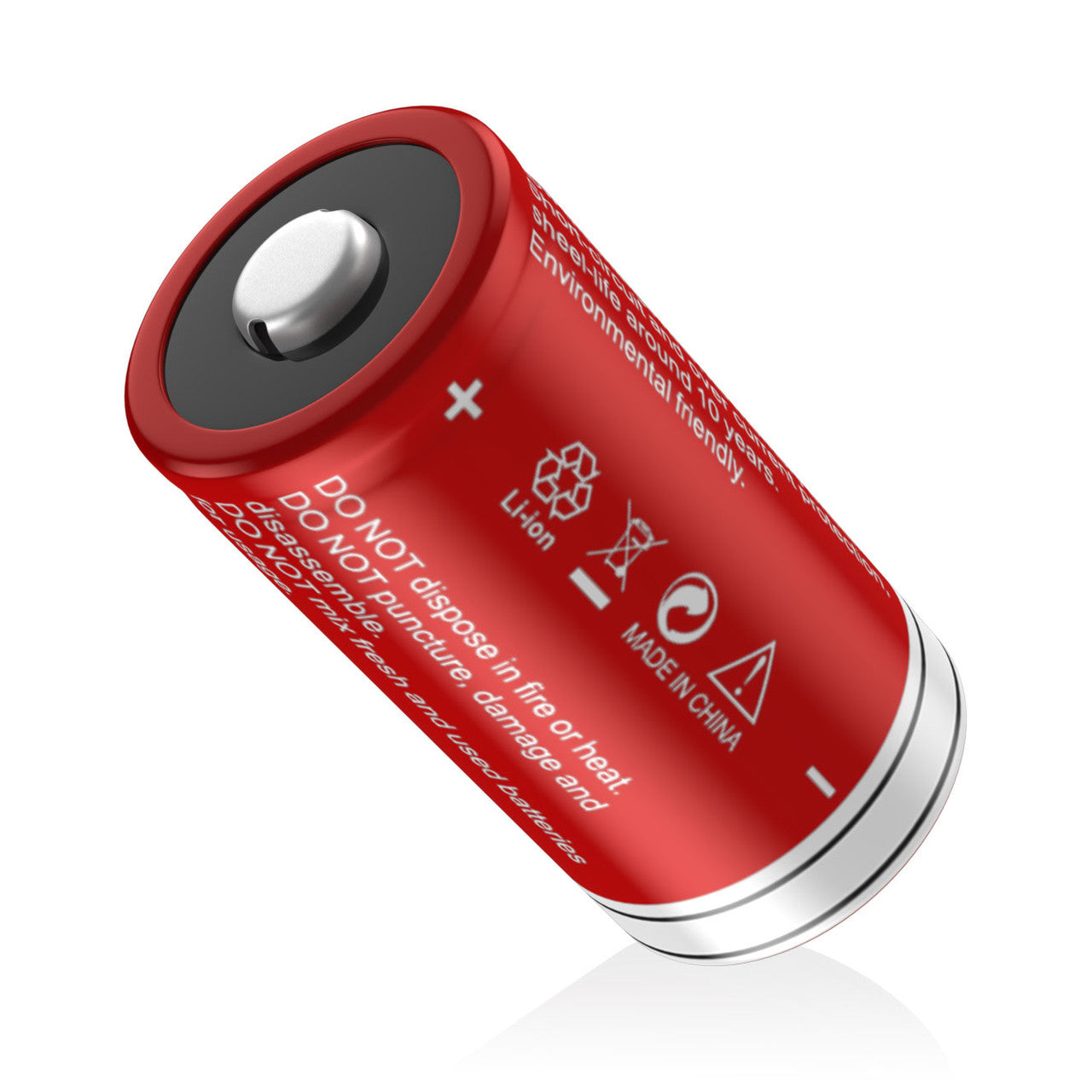 EBL RCR123A 3.7v Li-ion Battery - EBLOfficial