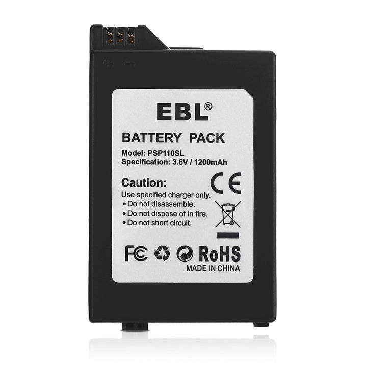 EBL Rechargeable Batteries for Sony PSP 2000/3000 PSP-S110 Console - EBLOfficial