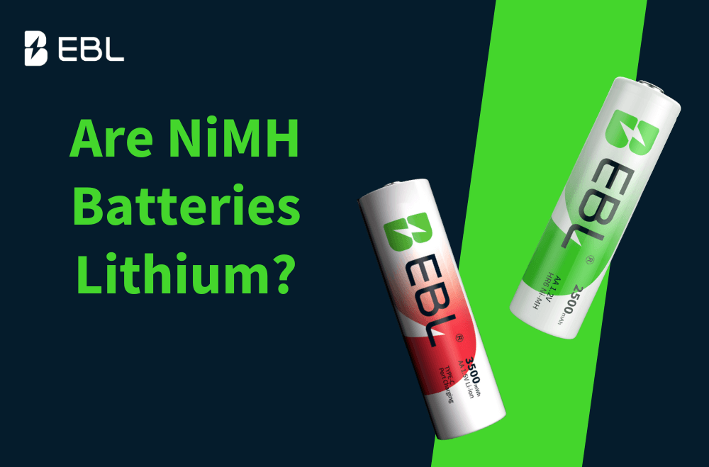 Are NiMH Batteries Lithium?