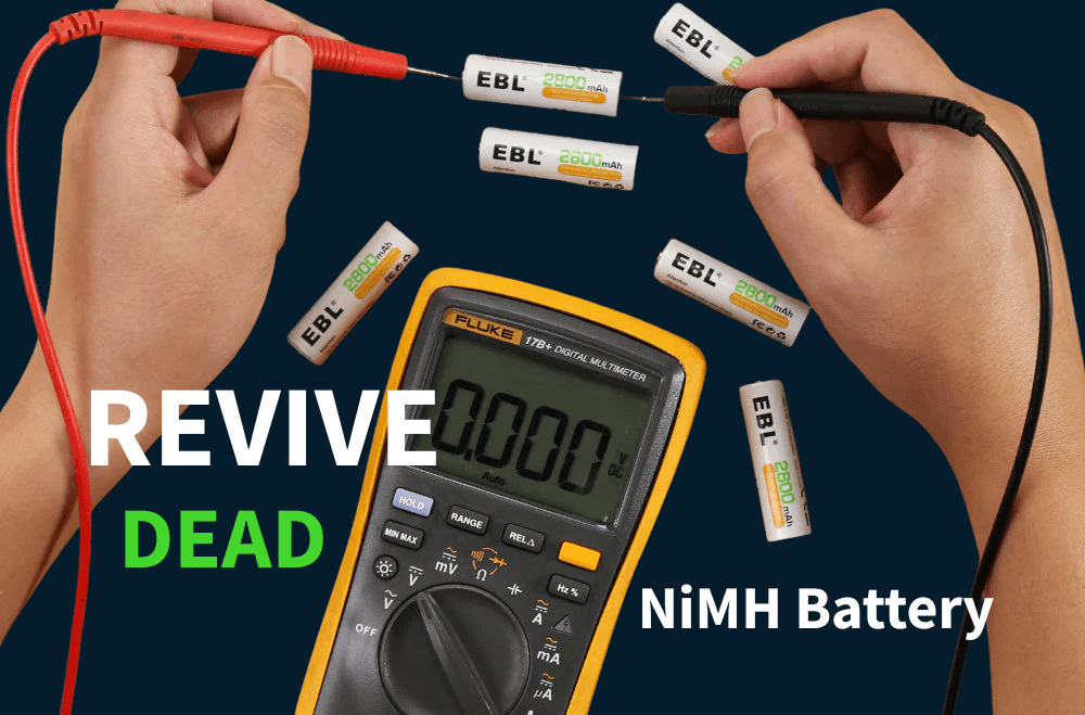 How to Revive a Dead/0V/Weak NiMH Battery