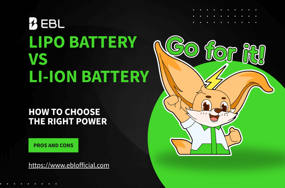 LiPo Battery vs Li-Ion Battery: How to Choose the Right Power