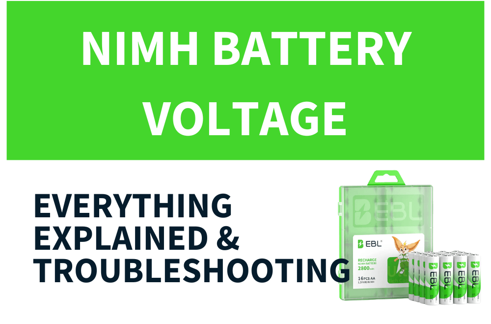 NiMH Battery Voltage: Everything Explained & Troubleshooting