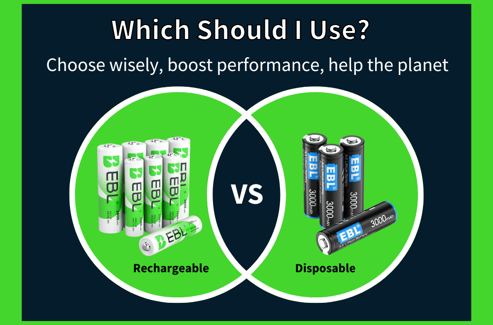 Rechargeable vs. Non-Rechargeable Batteries: Which Should I Use?