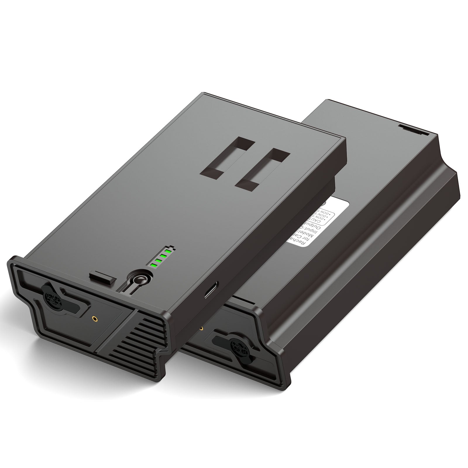 2-Pack 5000mAh Rechargeable Lithium Battery Pack for Moultrie Edge Trail Cameras with USB-C Charging Cables