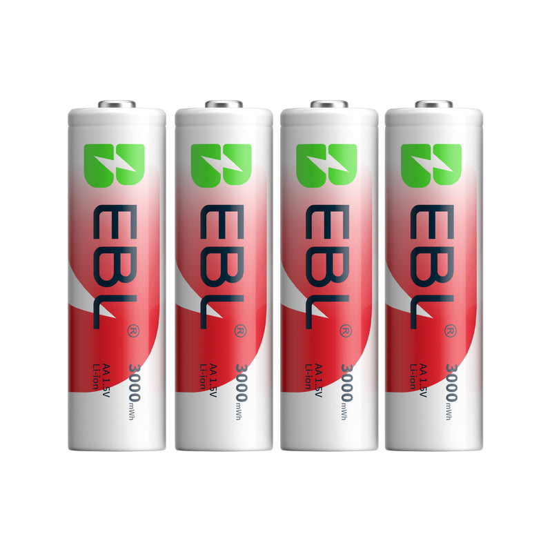 18650 Battery 3.7V Liion Rechargeable Cells EBLOfficial