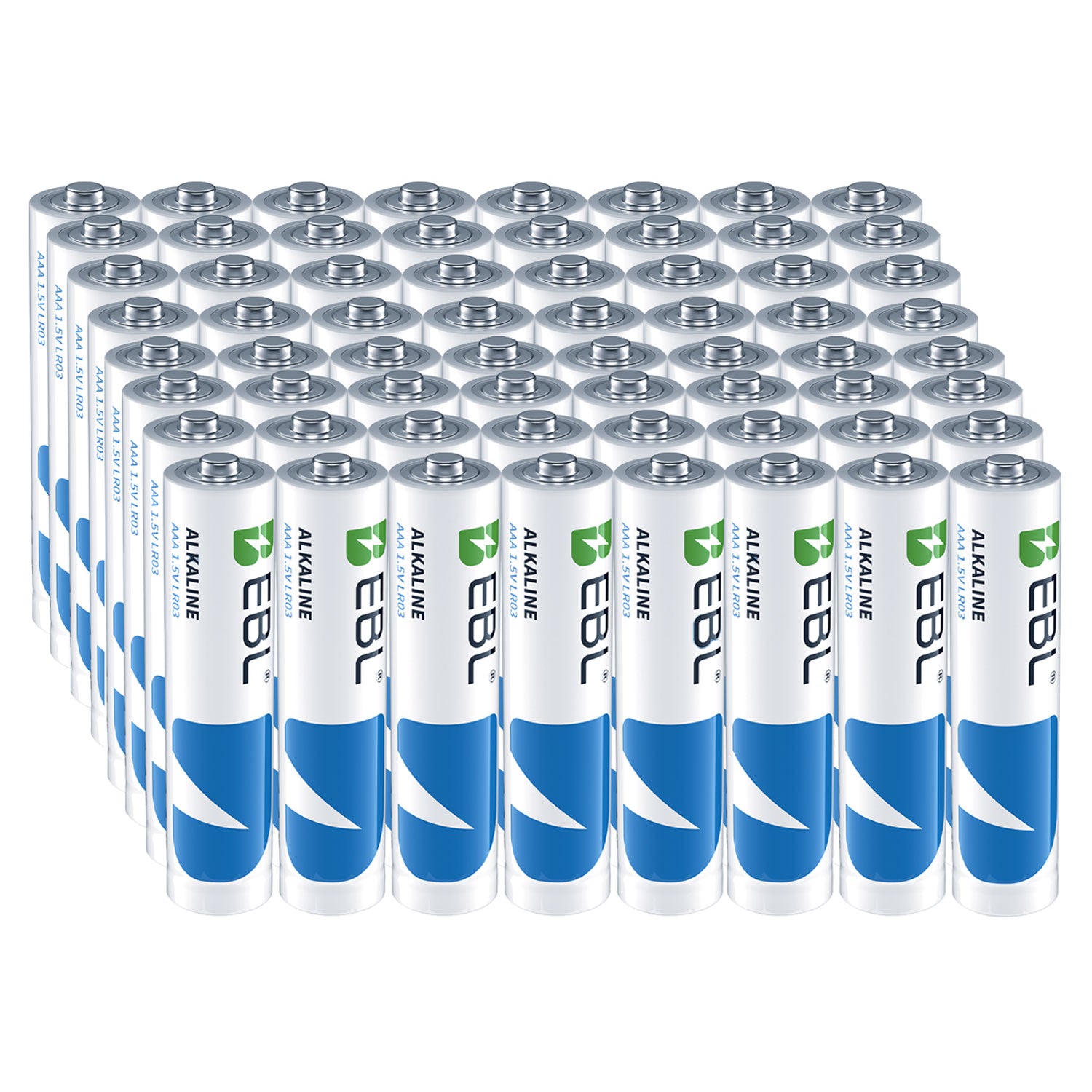 EBL AAA Batteries, 1.5V Alkaline Triple A Batteries