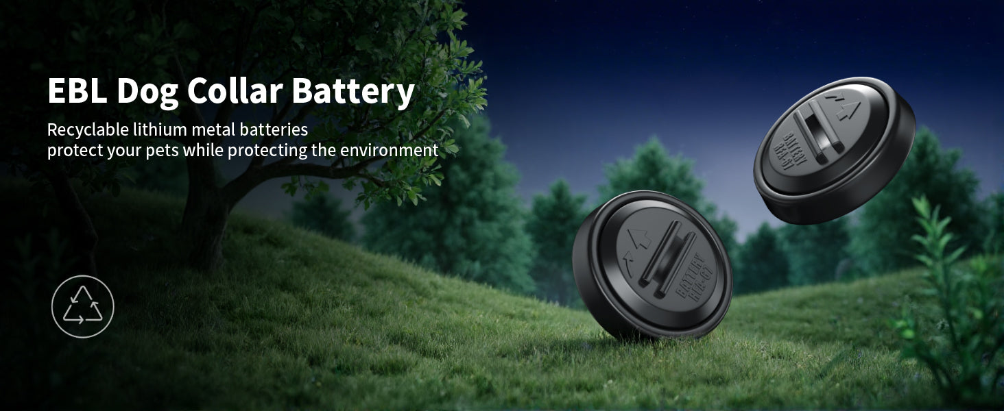 EBL RFA-67 6 Volt Pet Collar Replacement Batteries