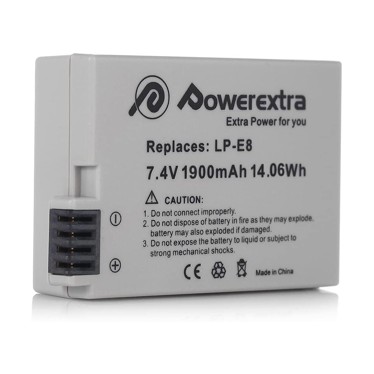 2-Pack Replacement Batteries for Canon LP-E8